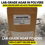 Agar Agar Polvere 100g Micologia Piastre Petri Grado Laboratorio