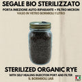 Spawn Segale Bio Vaso Bormioli 1L Porta Iniezione Filtro PTFE Autoclavato