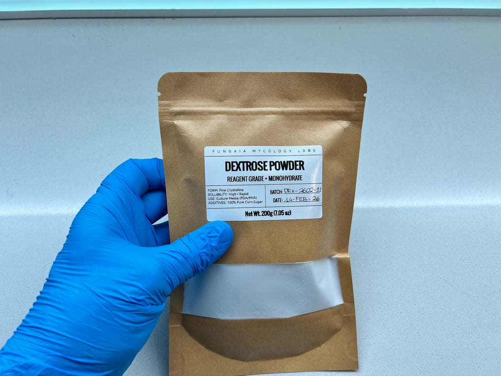 Pure Dextrose Powder 200g High Clarity Nutrient Mycology Liquid Culture Agar PDA Ingredient