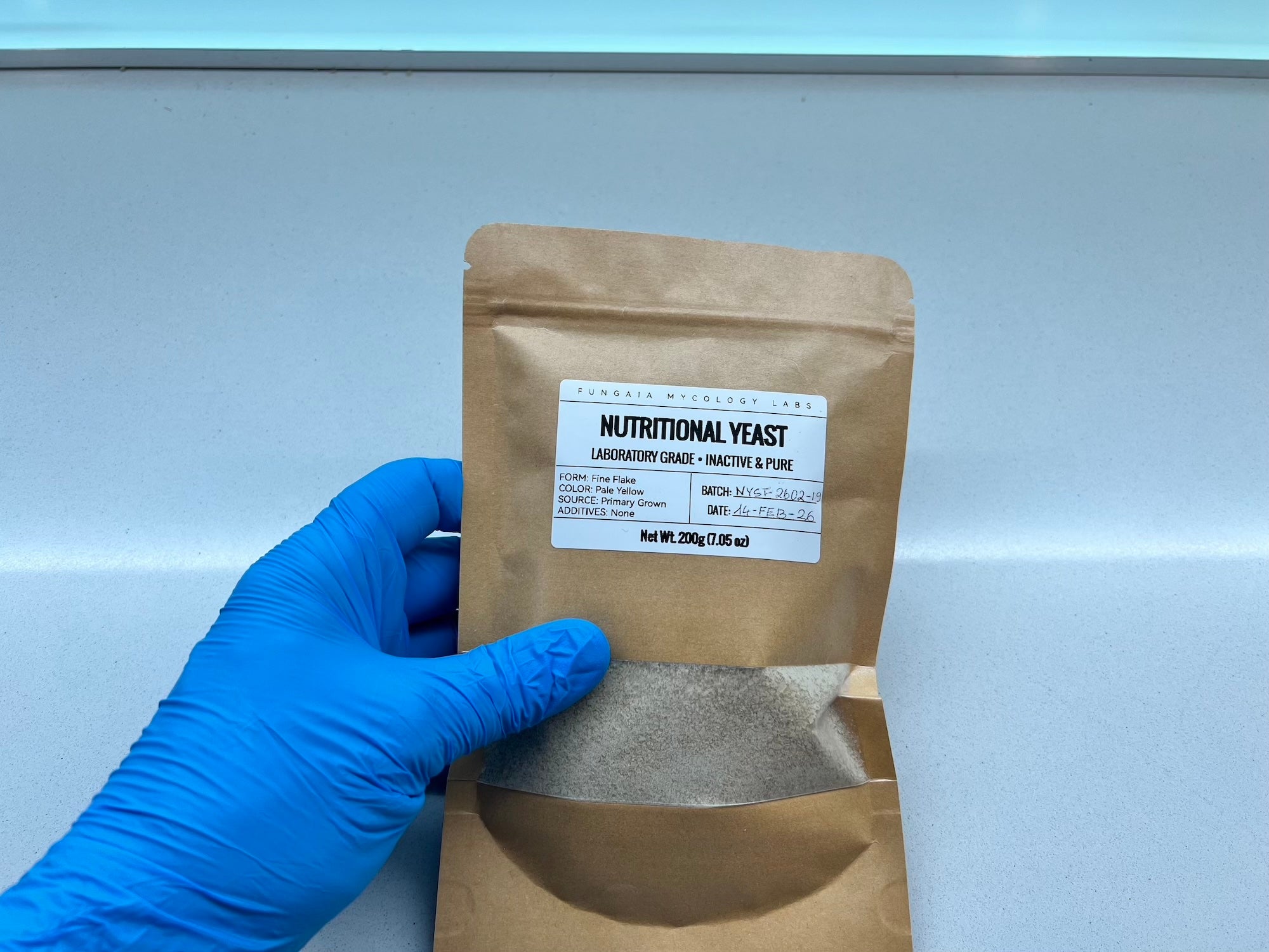 Estratto di Lievito Nutrizionale 200g Booster di Crescita Micologia Nutriente Agar Coltura Liquida