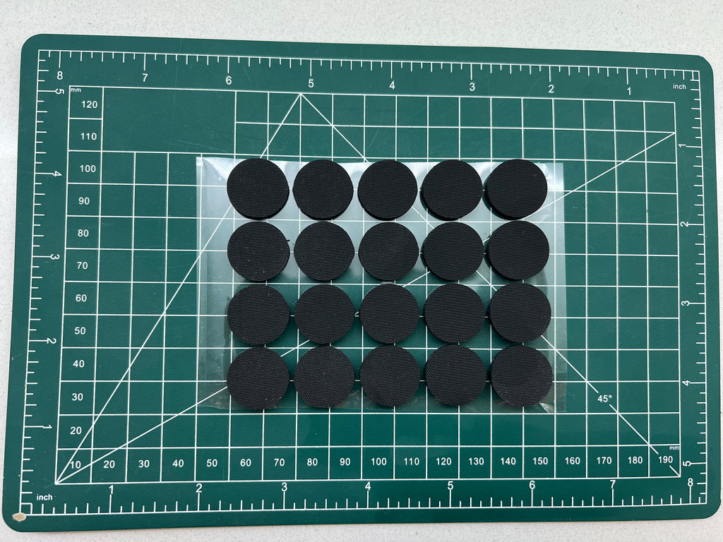 20 Self-Healing Injection Ports 18mm | Mycology Inoculation Ports | 3M Adhesive Autoclavable