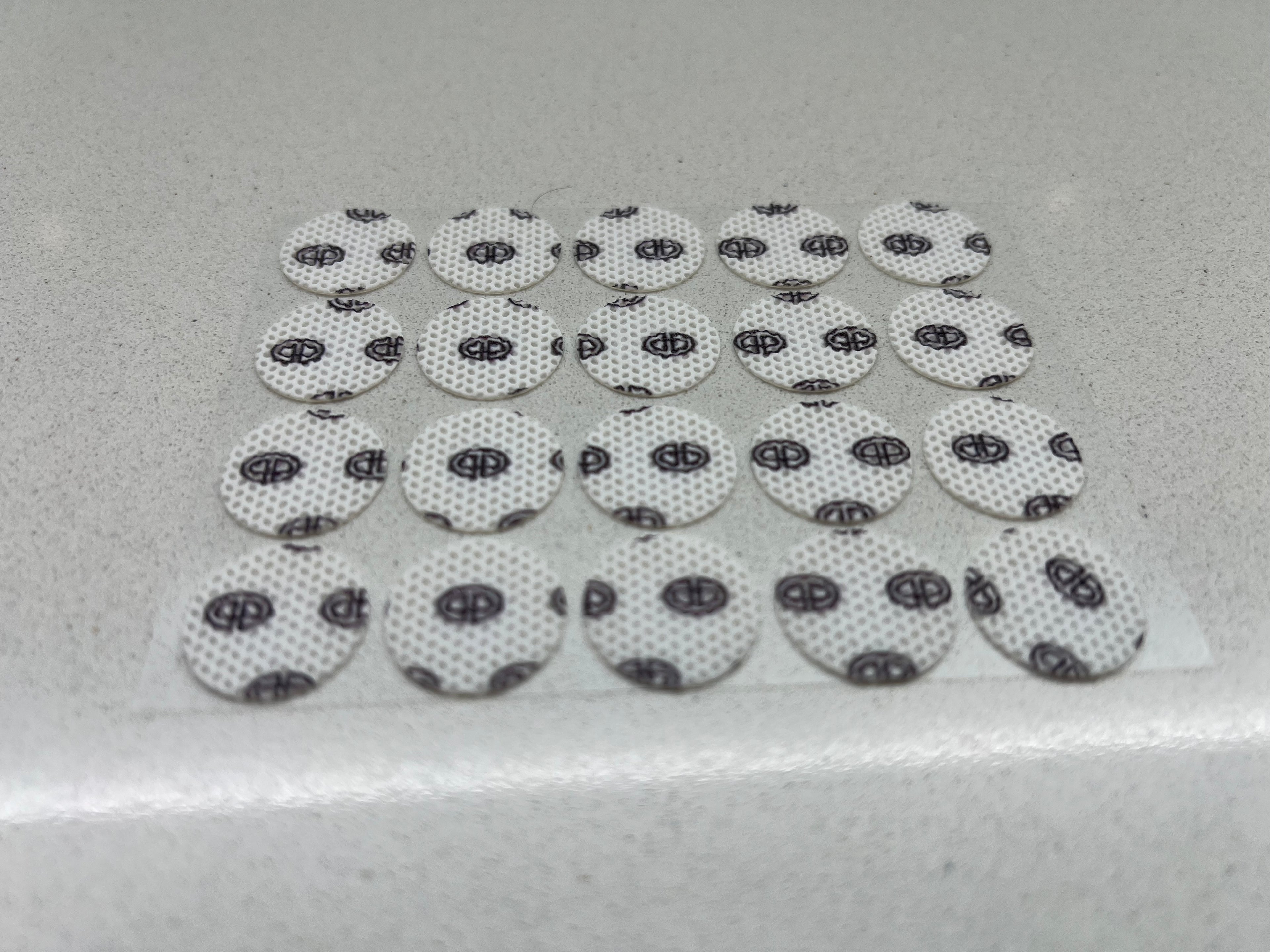 20 Filter Patches 0.22 Micron for Mason Jar Lids | Sterile Gas Exchange | Mushroom Mycology Supplies