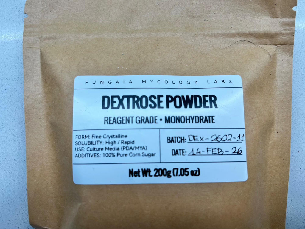 Pure Dextrose Powder 200g High Clarity Nutrient Mycology Liquid Culture Agar PDA Ingredient