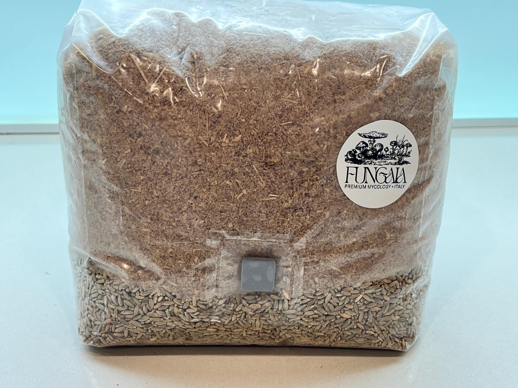 Artisan All In One Mushroom Grow Bag 2.2kg - Sterilized Substrate, Injection Port