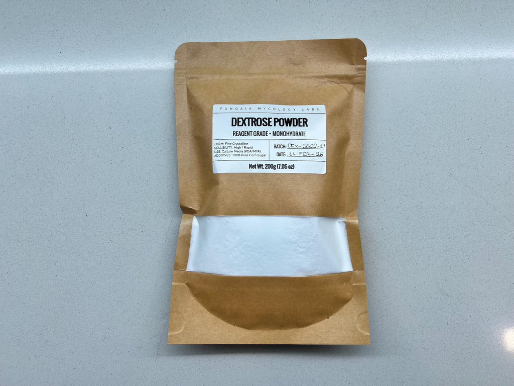Pure Dextrose Powder 200g High Clarity Nutrient Mycology Liquid Culture Agar PDA Ingredient