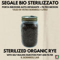 Spawn Segale Bio 500g Bormioli 1L Porta Iniezione Filtro PTFE Sterile