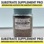 Substrate Supplement PRO jar for sterilized wood substrates