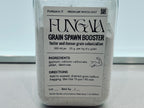 Grain spawn booster jar with gypsum yeast and dextrose
